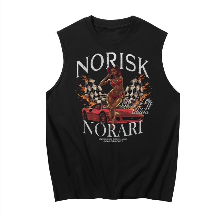 No Risk No Rari Sleeveless Tee